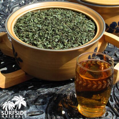 Field Mint Leaf Tea and Bowl